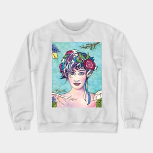 Flower girl Crewneck Sweatshirt